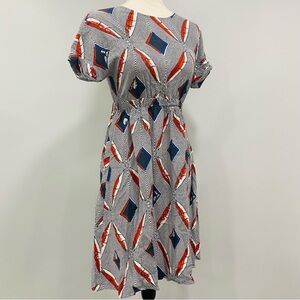 l'ide chateau halter front-cutout pleated midi dress Chateau Gown
